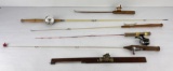 Collection Of Ice Fishing Rods