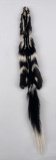 Beautiful Wild Spotted Skunk Fur Pelt Taxidermy