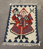 Santa Claus Christmas Persian Oriental Rug