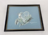 Bill Chapman Gouache Painting Montana Goat