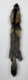 Beautiful Ranch Cross Fox Fur Pelt Taxidermy