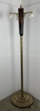 Large Trench Art Shell Casing Floor Lamp