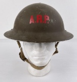 Wwii Mark Ii Air Raid Precautionary (arp) Helmet