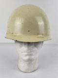 Korean War White Painted Helmet Liner