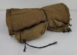 Lot Of 5 Vietnam Burlap Bunker Sand Bags