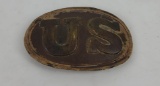 1839-1861 Civil War Dragoon Puppy Paw Belt Buckle