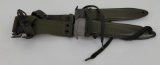 Pair Of M8a1 Bayonet Scabbards