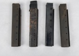 Lot Of 4 Thompson Smg Machine Gun Magazines