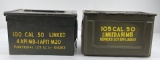 Pair Of .50 Cal Ammo Cans