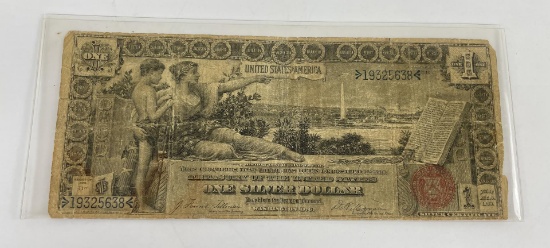 1896 $1 Silver Certificate Education Note