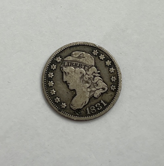 1831 Capped Bust Half Dime