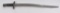 British Yataghan P1860 Enfield Bayonet