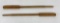 2 German K98k Mauser Chamber Cleaning Rods