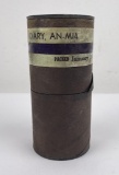 WW2 Cardboard Tube AN-M14 Incendiary Grenade