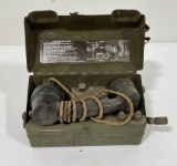 WW2 Telephone Set H MK III Signal Corps