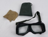 Cold War Era Pilots Flight Goggles