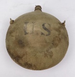 Indian War US Cavalry Canteen Montana