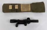 WW2 Enfield Sniper Rifle Scope 32 MK III MK3 1945