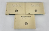 Lot of 3 WW2 Message Books w/ Pidgeon Paper M-210