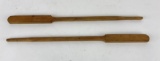 2 German K98k Mauser Chamber Cleaning Rods