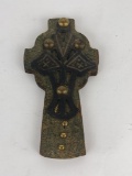 WW1 Trench Art Carved Celtic Cross