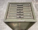 Antique Industrial Kardex Filing Cabinet