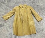 WW1 Army Officers Overcoat Trench Coat