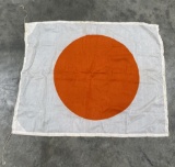 WW2 Japanese Battle Captured Meatball Flag