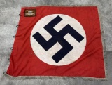 WW2 Nazi German NSDAP Fringed Flag Banner