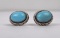 Artie Yellowhorse Sterling Turquoise Earrings