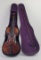 Antique Violin in Case with Bow