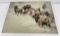 Guy Coheleach Print on Canvas Big Horn Sheep