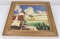 Newman Decor Airbrush Farm Scene Painting