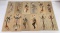 Lot of 12 Navajo Indian Sand Paintings