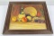 Mid Century Still Life Oil on Board Painting