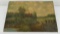 Hudson River School Painting Signed