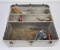 Vintage Fishing Tackle Box and Contents