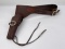 George Lawrence Gunfighter Pistol Belt Leather