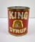 Antique King Syrup Lion Tin