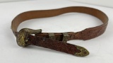 Vintage Justin Cowboy Ranger Belt
