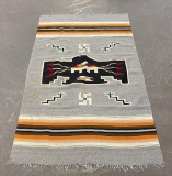 Very Nice Chimayo Indian Thunderbird Rug