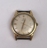 14k Gold Filled Omega Seamaster Calendar Watch