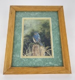 Signed and Numbered Bluebird Print