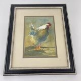Johanna Closson Chicken Watercolor Painting