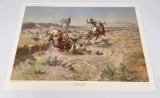 The Broken Rope Charles Russell Montana Print #3