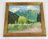 Missoula Montana Oil Painting on Canvas