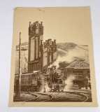 Stan Hughes Missoula Montana Railroad Print