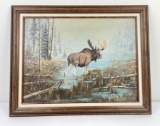 Ross Sutherland Montana Oil on Board Painting