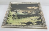 Antique Hand Tinted National Park Photo