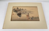 Antique Japanese Woodblock Print